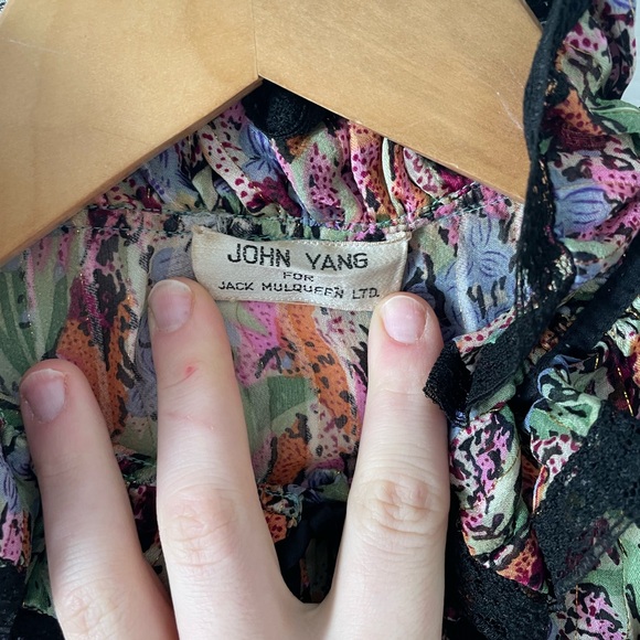 Vintage John Yang for Jack Mulqueen Dress - Picture 3 of 8